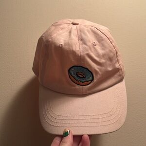 Rue21 Pink Donut Embroidered Cap
